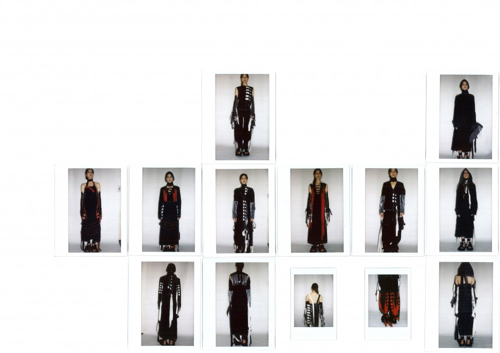 BA (Hons) Fashion Design and Development student Andrew Ko. Photographer: James Rees, Creative Direction: Rob Phillips, Hair: Ezana Ové, Beauty: Kirsty Gaston.