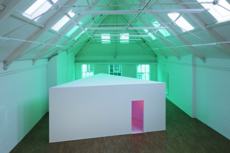 To enable me to fix my attention on any one of these symbols I was to imagine that I was looking at the colours as I might see them on a moving picture screen., Installation view, Modern Art Oxford. (Photography: Andy Stagg, 2014)