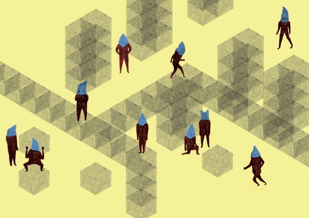 Illustration work by Mike Roden