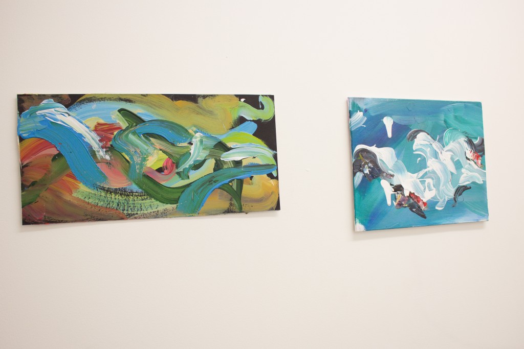 Paintings by CCW Foundation student Betsy McCarthy