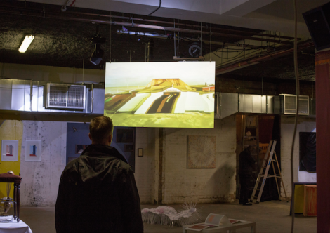 Eva Wilkinson, Twinkle Your Tits Somewhere Else Love - Installation View 2015