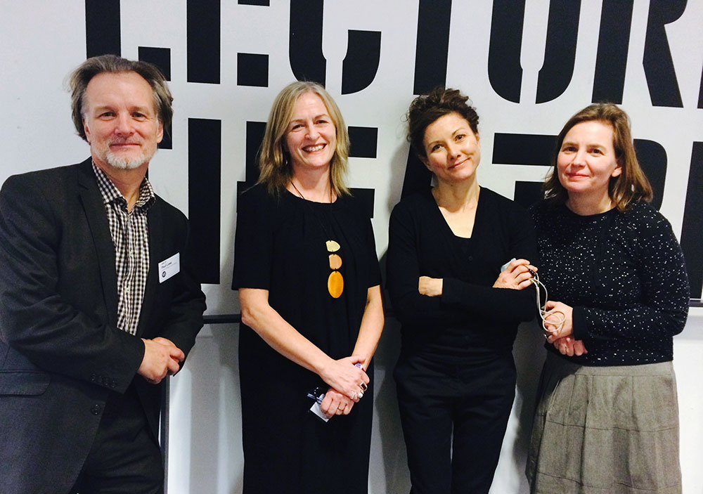 UAL Teaching-Scholars (l-r): Paul, Natascha, Fred and Anne.