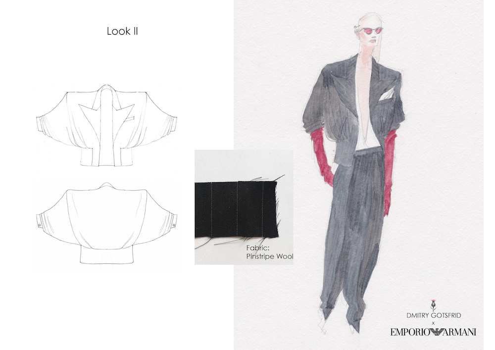 The next day we went back to the design building and they showed us around all the studios and departments and introduced us to everyone, and that day I actually saw Giorgio which was really fun." I asked what he thought of Georgio, Dmitry said, "He looks really like..he looks like he’s ready to party. No, I'm just kidding, he looks really good for his age. He is a bit shorter than I expected him to be though, I thought he would be taller."