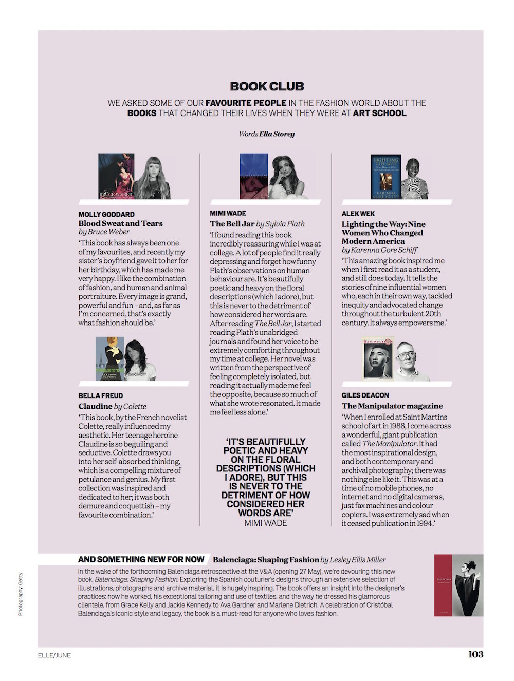 The Collective LCF x ELLE Book Club.