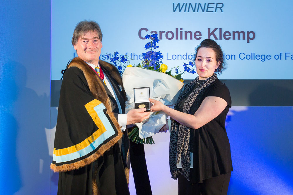 Caroline Klemp winner of the 2016