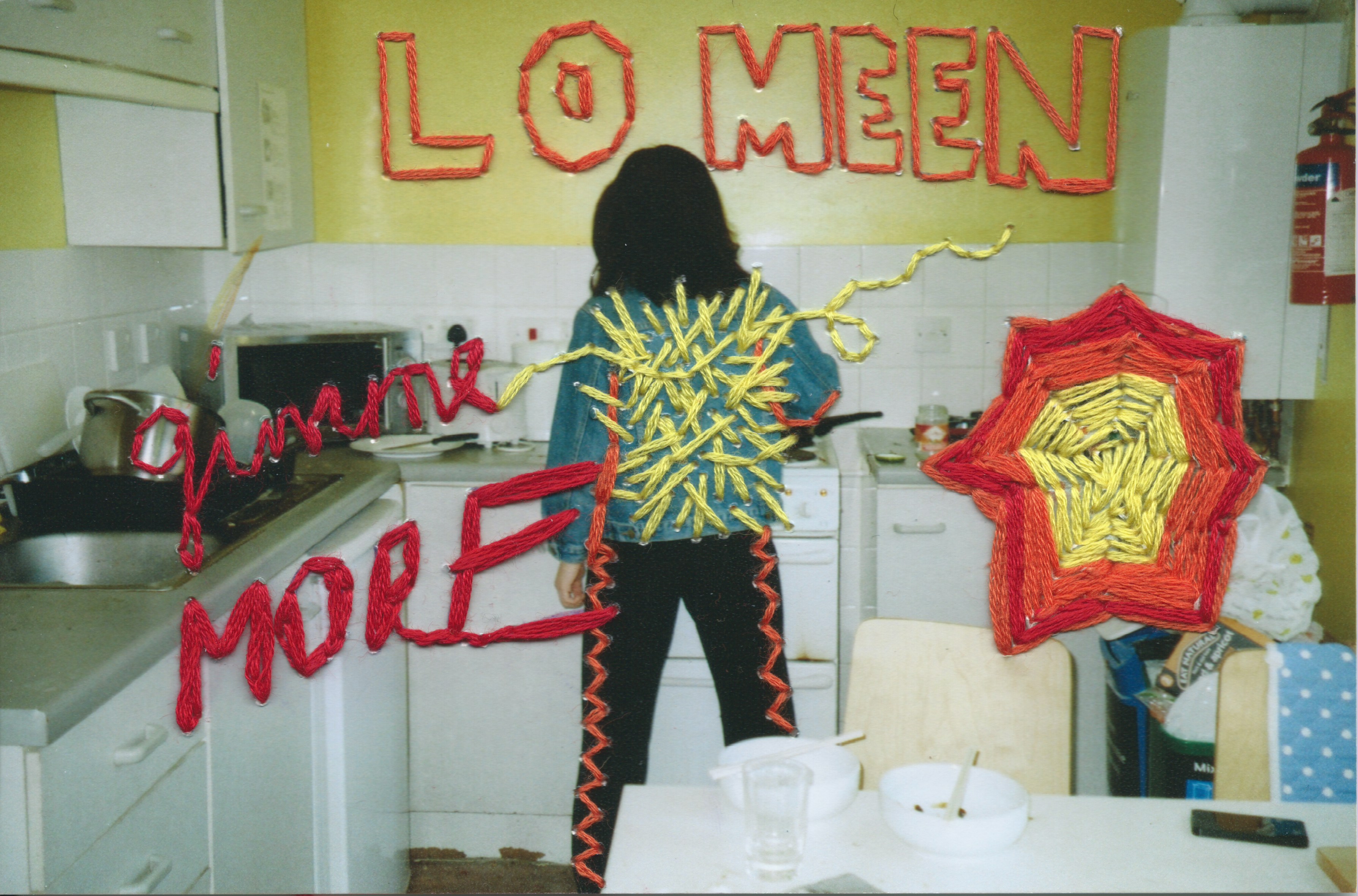 Embroidery work by Creative Direction for Fashion student Nicole Chui