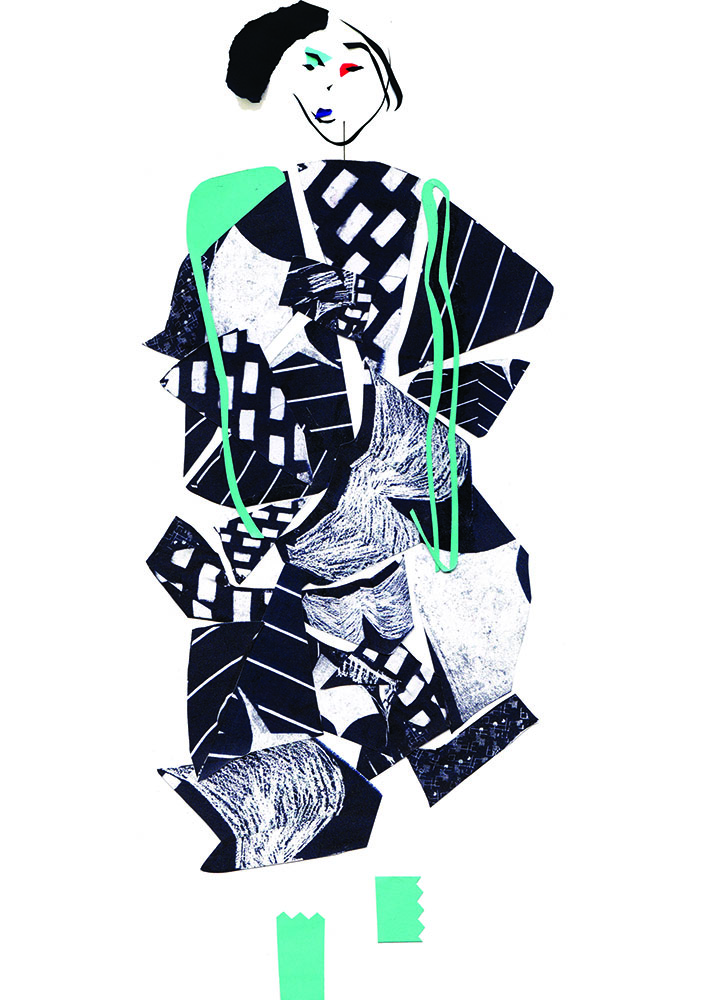 Fashion illustration by Erica Weide