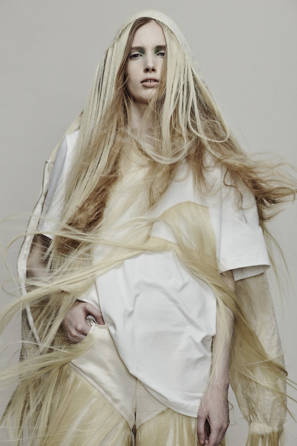 Collection by Vilde Karoline Sorum. Photography: James Rees, Creative Direction: Rob Phillips, Hair: Ezana Ové, Make Up: Kirsty Gaston. Model, Lily Garget @ Models 1