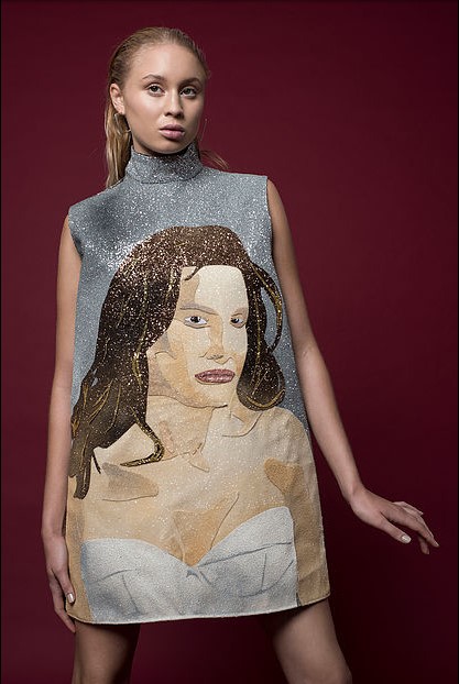 The Caitlyn Jenner dress from Christians AW16 collection