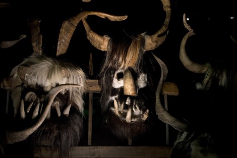 Bulgarian winter masquearade games.