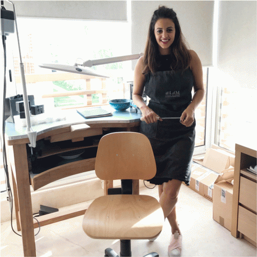 Hiba in the workshop @atheFactoryME 