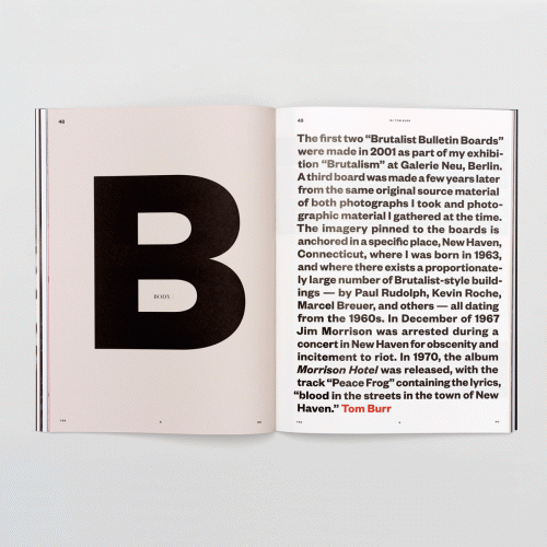 Domenic Lippa and Jeremy Kunze: YES & NO Tom Burr Body/Building spread