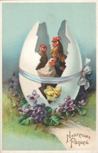 Happy Easter (chromolitho)