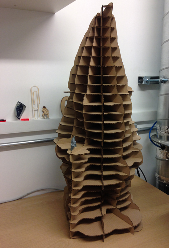 Gnomes created using various techniques and machines in Digital Fabrication and Plastics by technician Jonathan Armistead