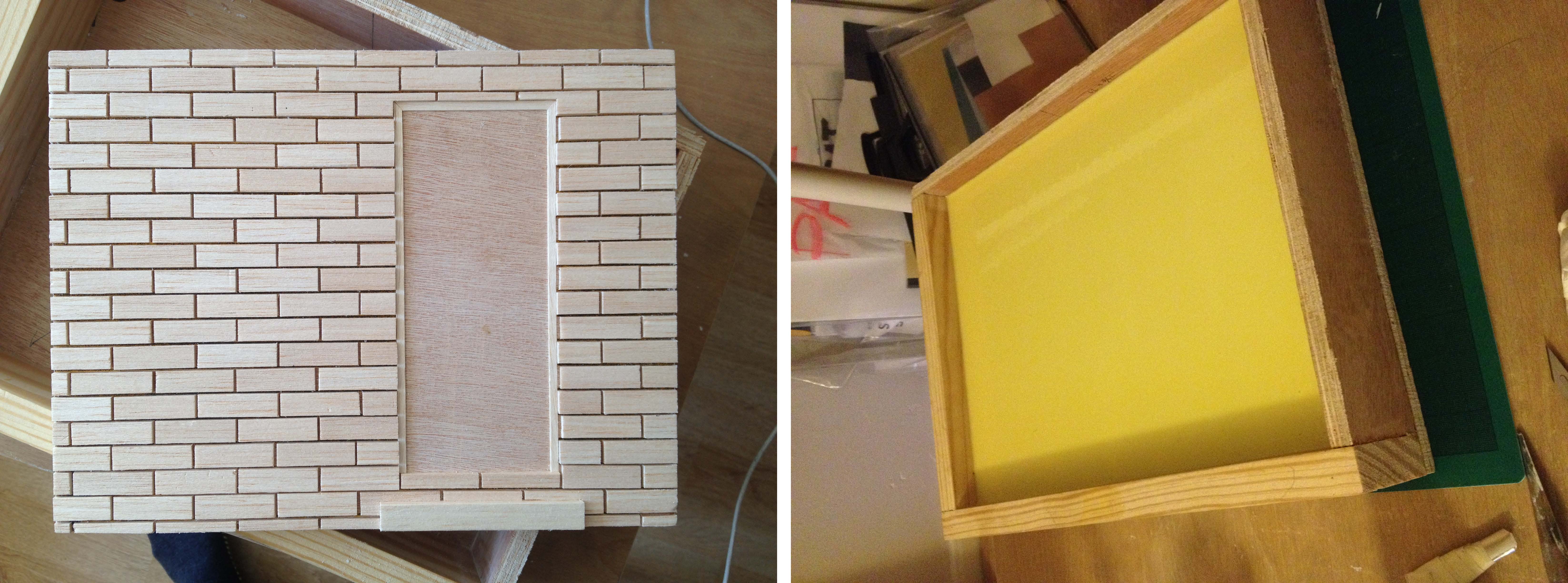 mould making concrete cast