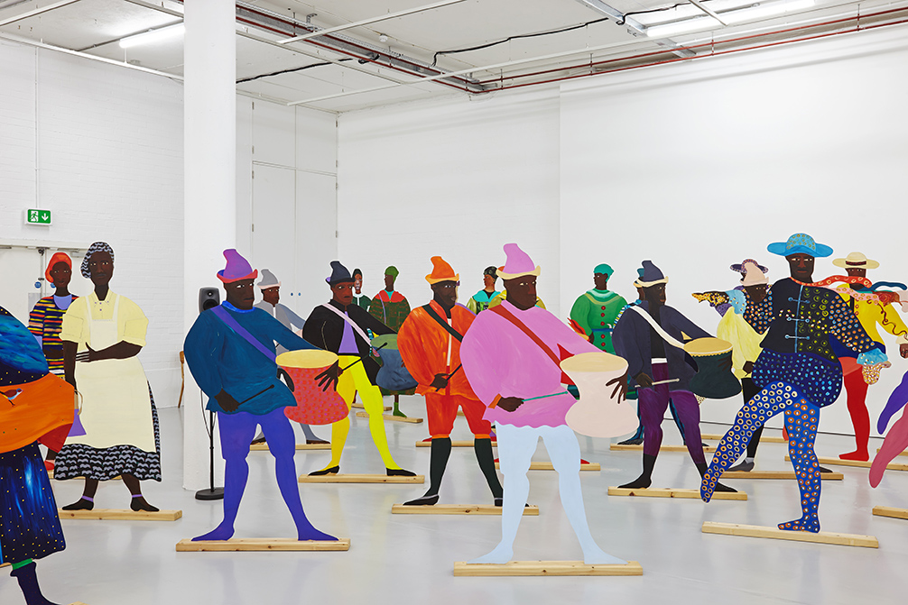Lubaina Himid's exhibition Navigation Charts at Spike Island in Bristol.