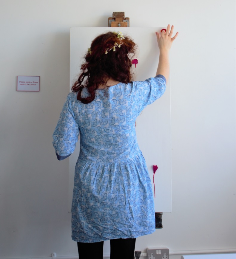 A participant at 'See. Feel. Move. Repeat.'