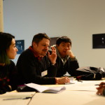 Brainstorming session between our design teams and guest scientists.