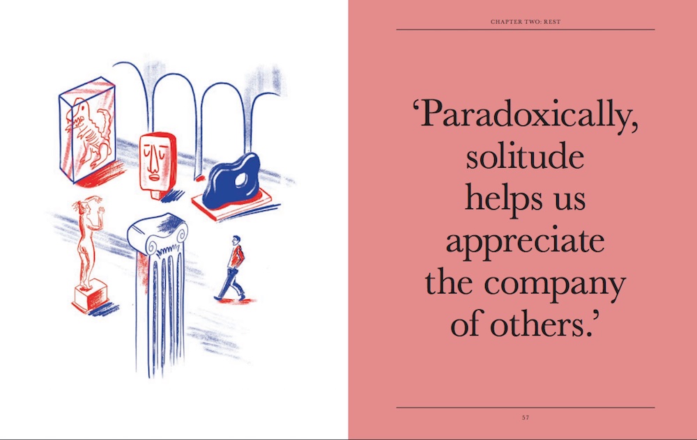 The Thinking Man’s Guide to Life by Alfred Tong (Hardie Grant, £10) Illustrations © Sarah-Tanat Jones. 