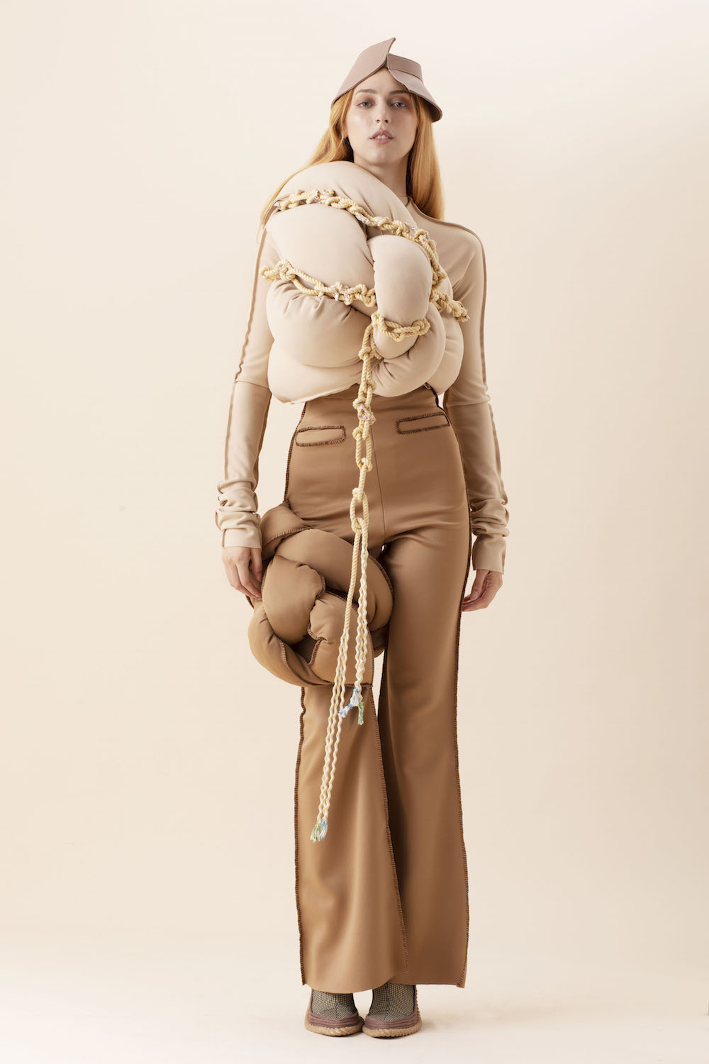 BA (Hons) Fashion Textiles Embroidery graduate Mia Anderson for LCFBA18. 