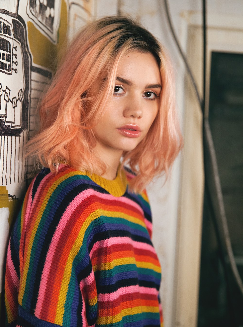 Ragged Priest Christmas Campaign by Polly Hanrahan. Model: Florence Rose @ Milk