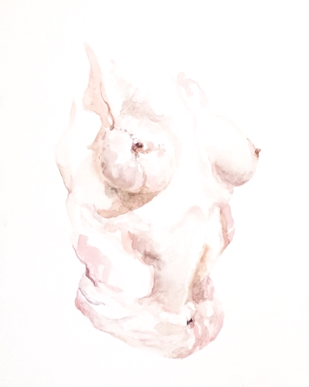 Tickled Pink by Fashion Illustration graduate Nina Miles Hilpern.