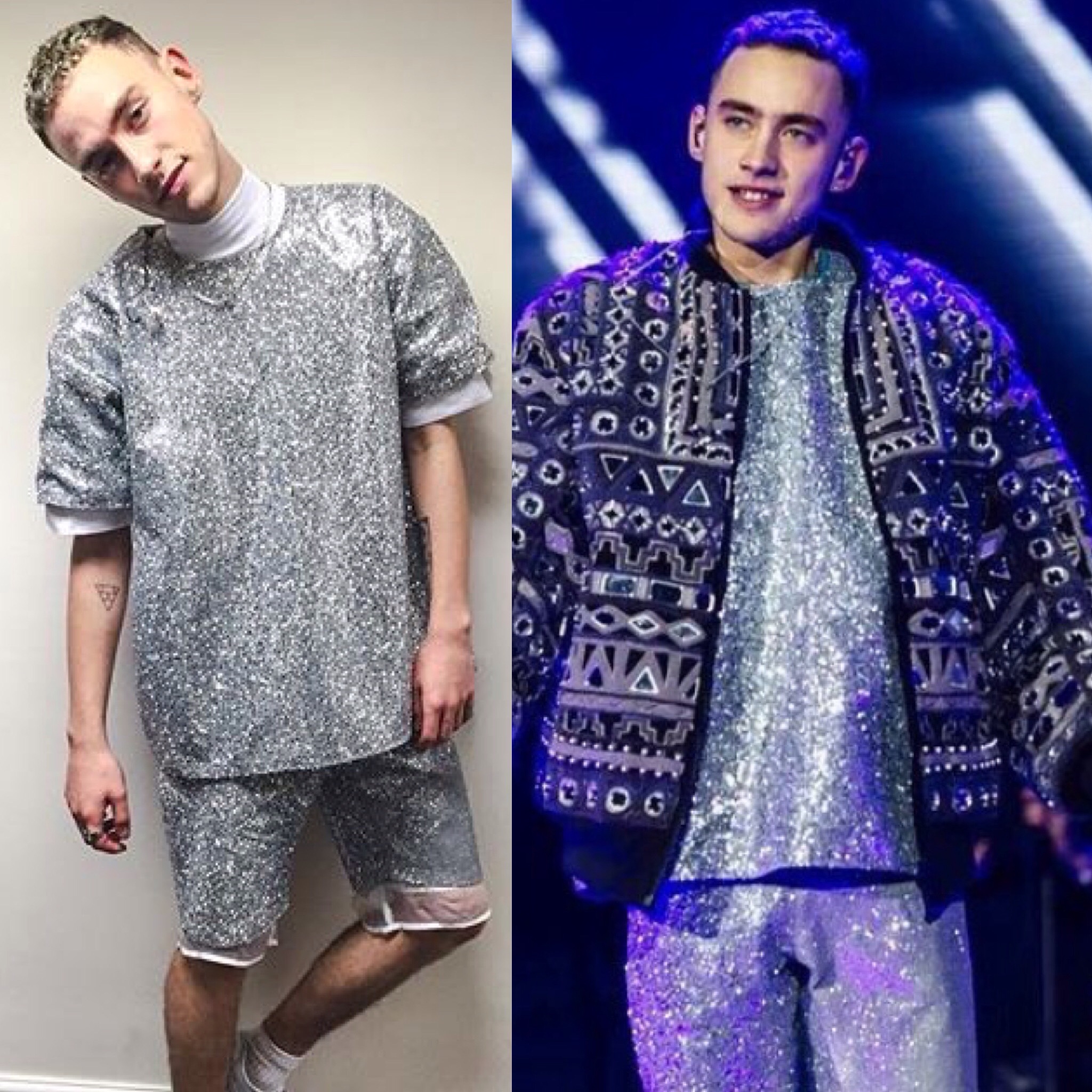 Olly Alexander from Years & Years wearing Christian Cowan Sanluis