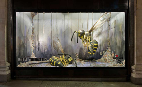 Selfridges Window - Bright Young Things 2011 - Rhea Thierstein - Photography Andrew Meredith