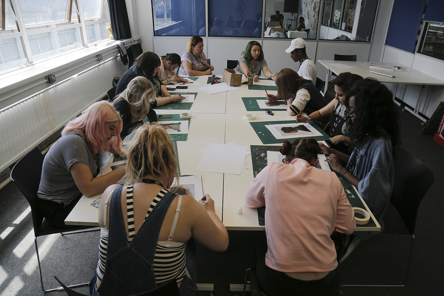 A look into the Illustration and Visual Media workshop