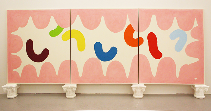 The Sound Of A Bubble Bursting by Lewis Henderson, BA Painting, Camberwell College of Arts