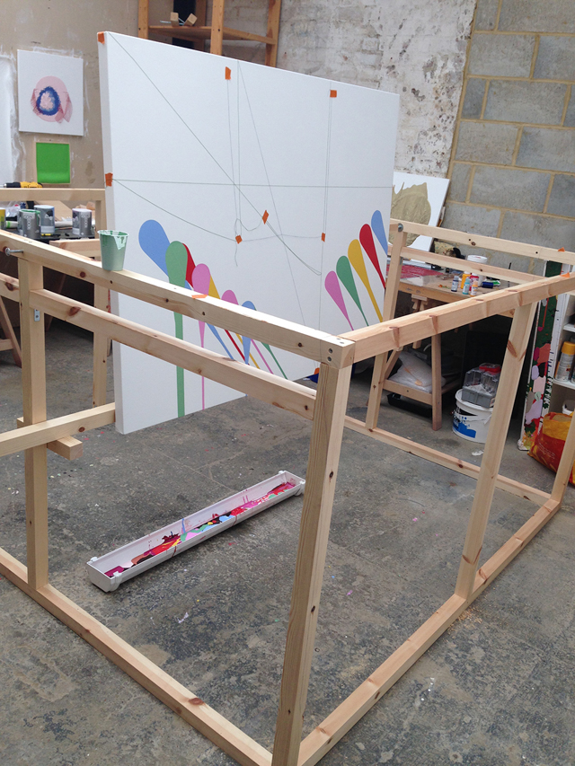 The making of Euclid’s Railings in Leyton Studios by Sarah Porter