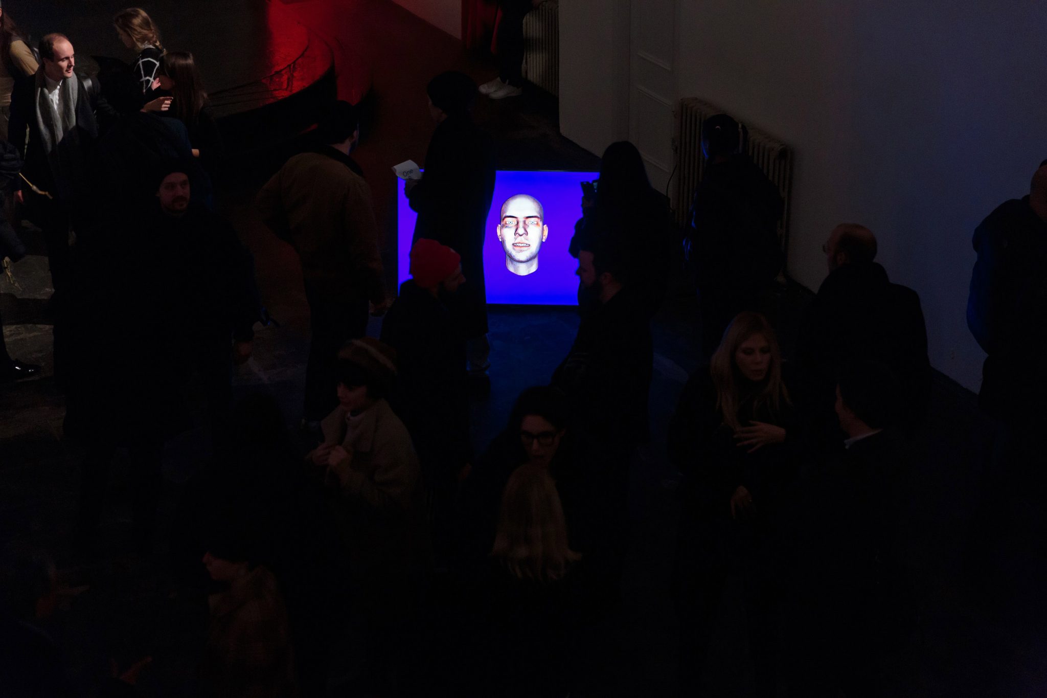 No one is more WORK than me (2014) by Ed Atkins, image credit Tim Bowditch 