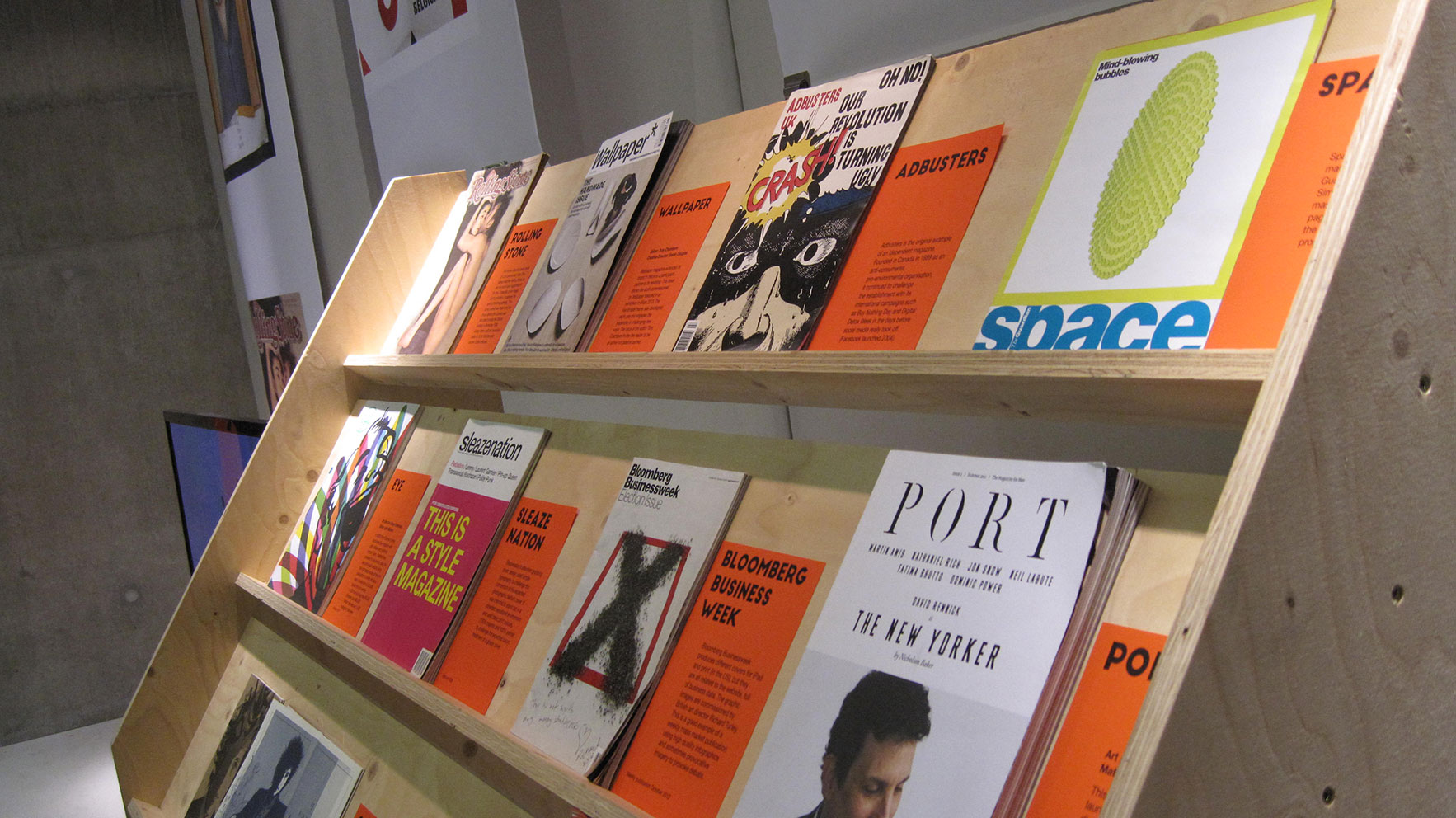 The exhibition features work by our alumni.