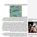 Part of a presentation by Adrian Rifkin