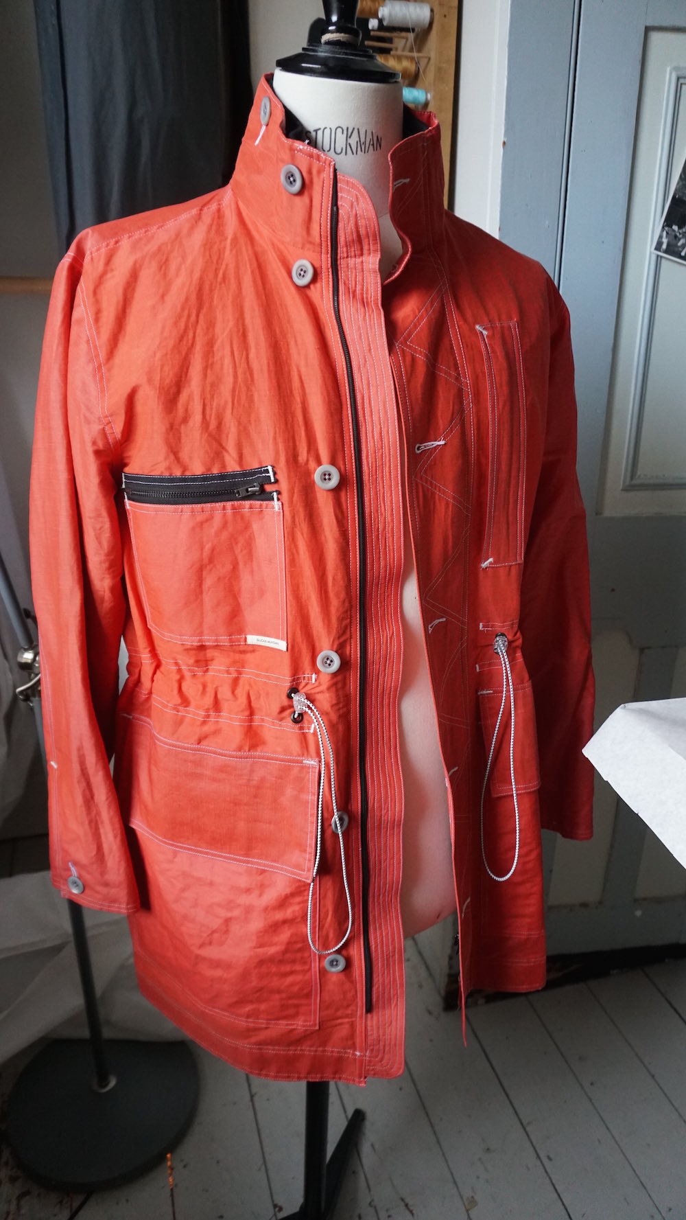 The pair took there portable presentation to London Fashion Week Men's in January. 