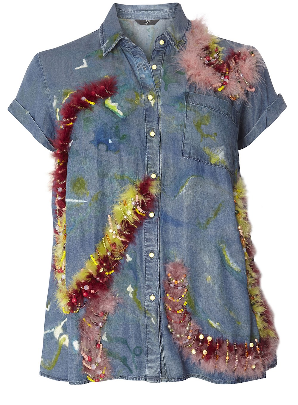 Embroidery by Sophie Martin and Print by Megan Boyden.