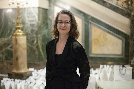 Professor Corner, OBE, at the Women Inspiration and Enterprise Awards