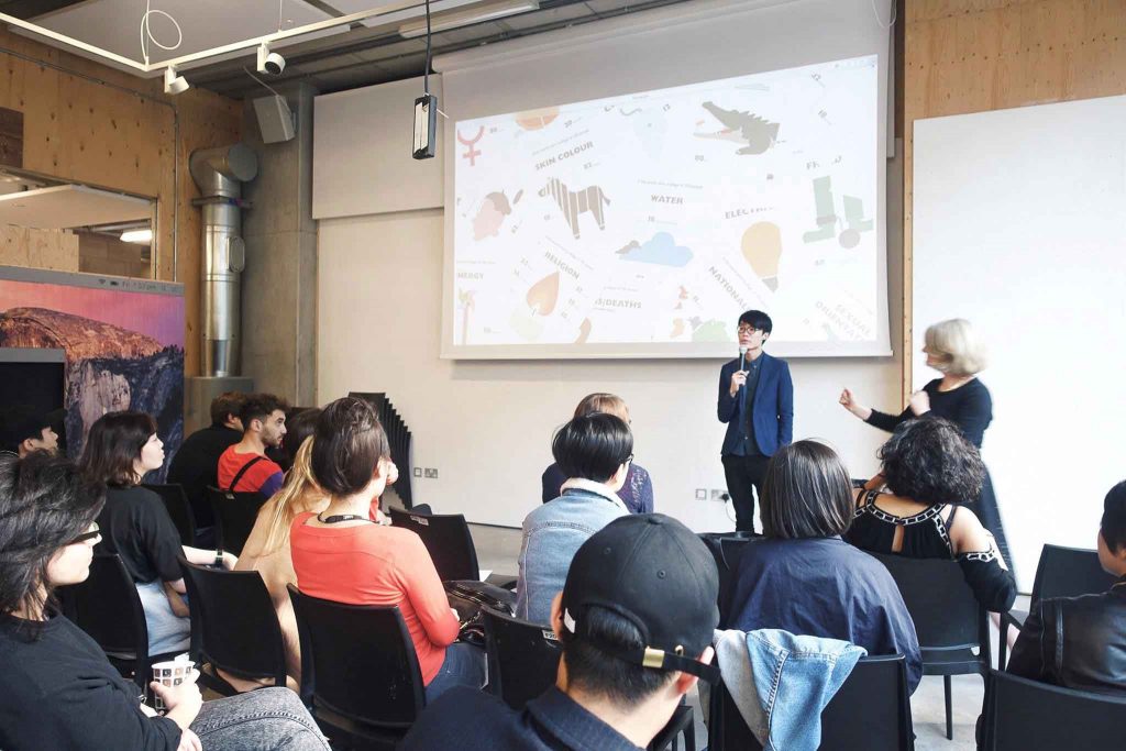 Toby presenting at CSM