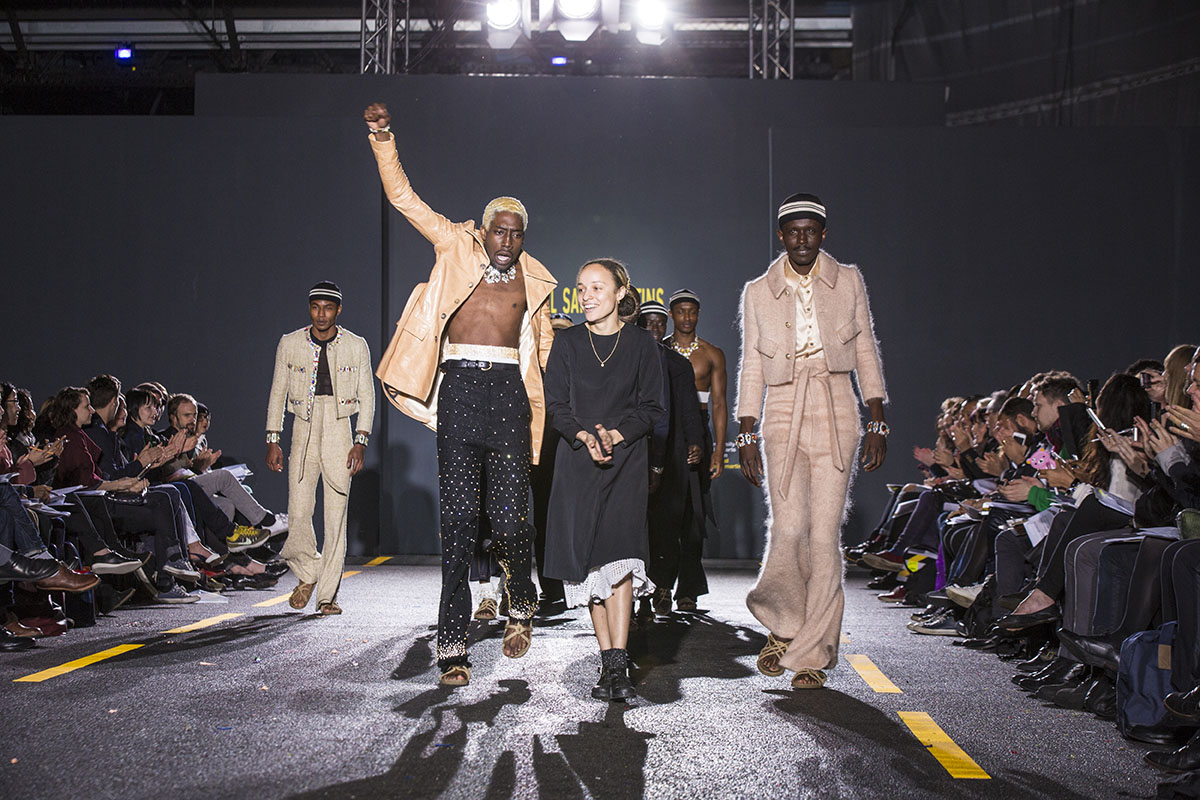 Winner Gracie Wales-Bonner