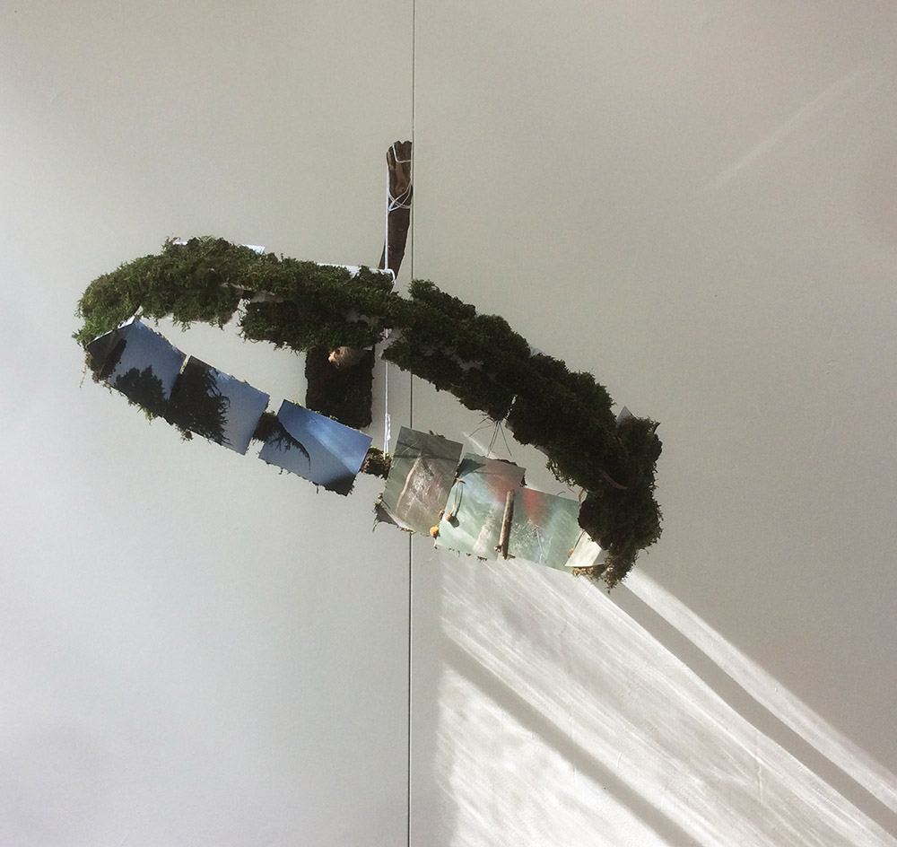 Detail of sculpture work by student Work by Francesca Scott-Sills,