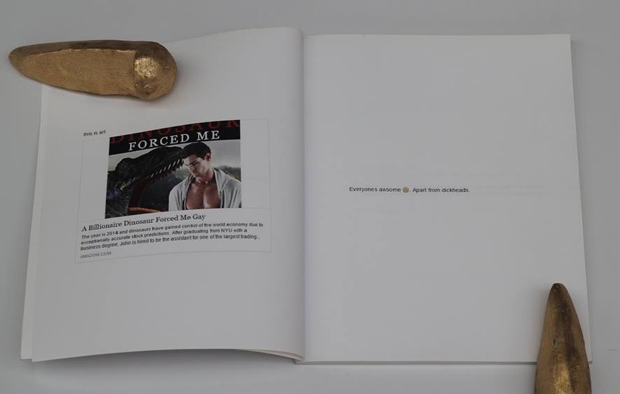 Pages from 'Duckface', by Josh Philpott