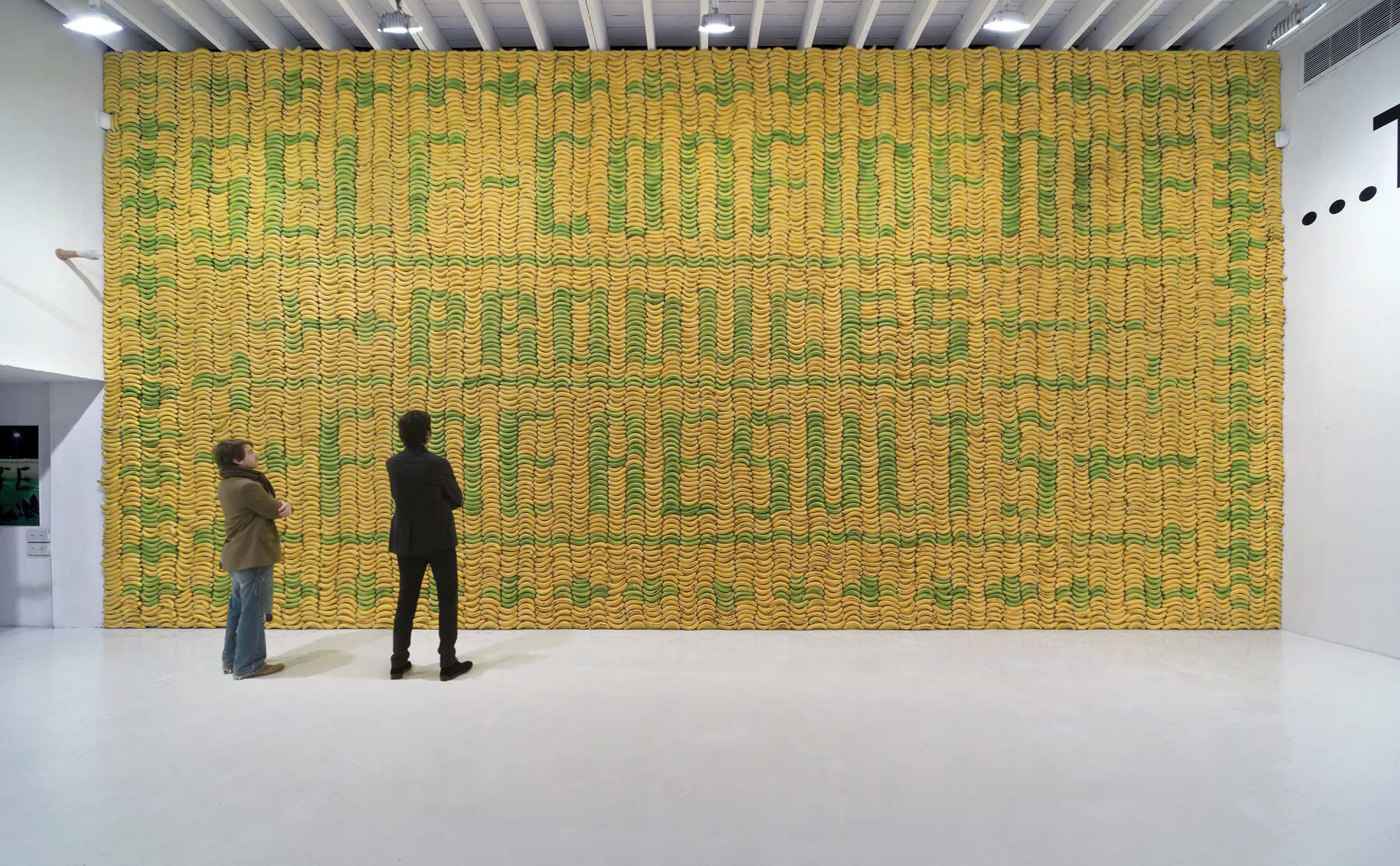 Sagmeister - Deitch Projects, Banana Wall