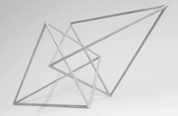 Optical illusion sculpture by Laura Fecoli (FdA Illustration) - Photography by Asher Wolf