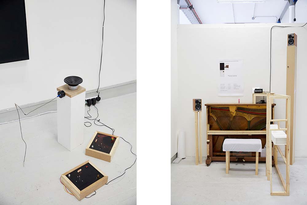 Installation views of Andrew Hart's BA Summer Show 2017. Photographs by Kristy Noble.