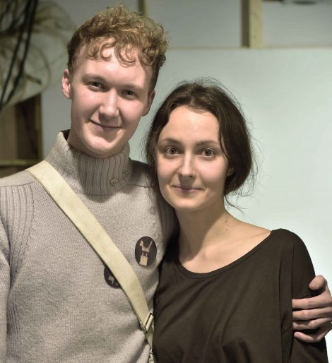 Winners L'Oréal Professionel Creative Award Stefan Cooke and Gabriele Skucas