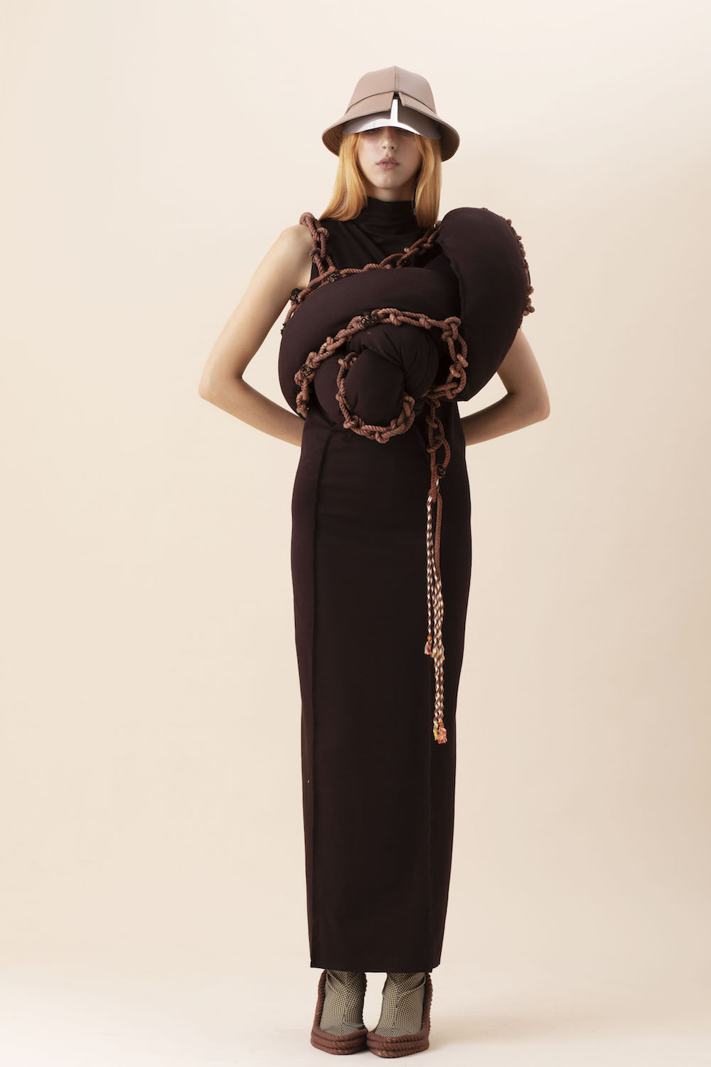 BA (Hons) Fashion Textiles Embroidery graduate Mia Anderson for LCFBA18. 