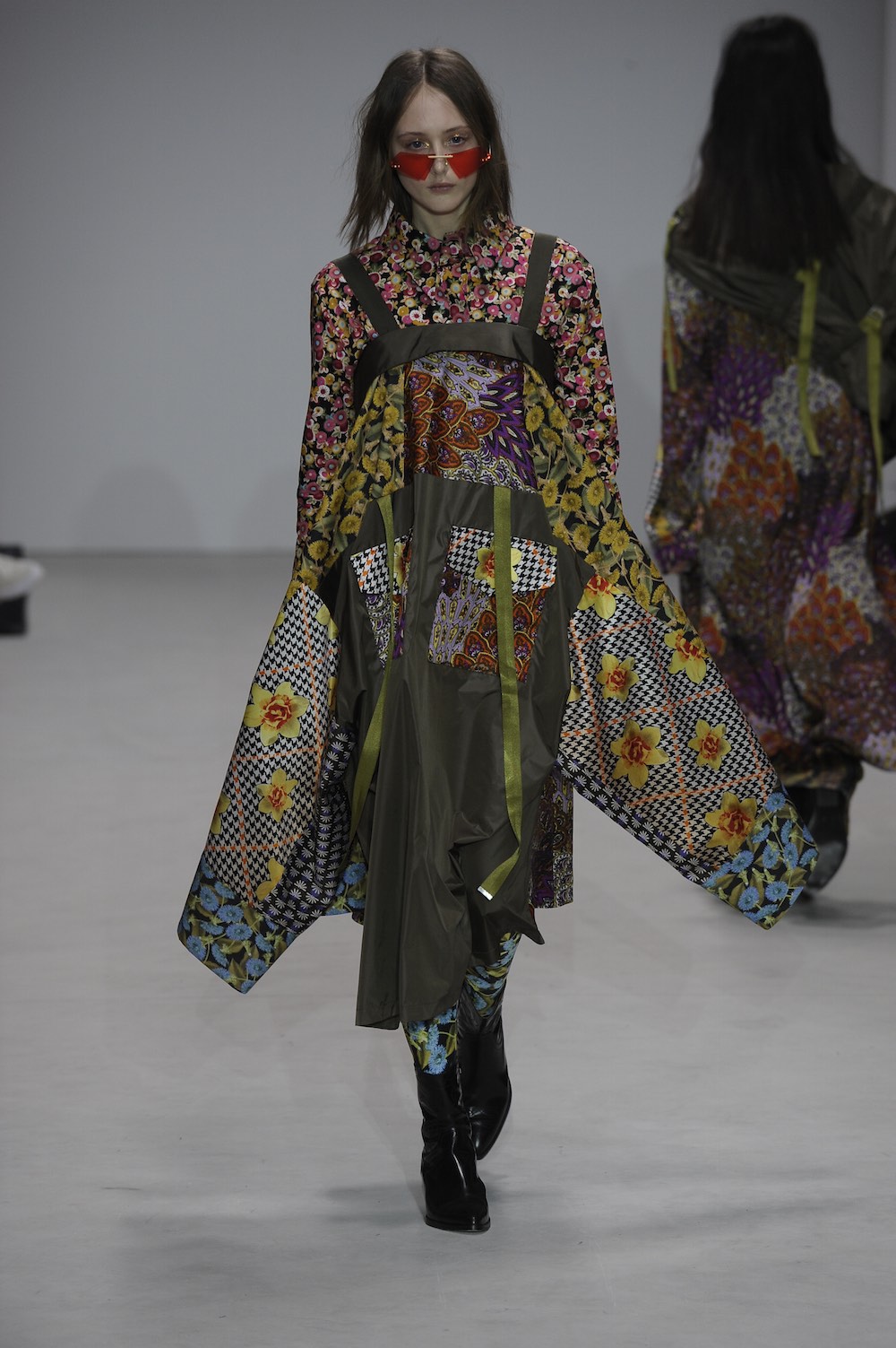 MA Fashion Design Technology Womenswear graduate Feiyi Shuai. Image by Roger Dean.