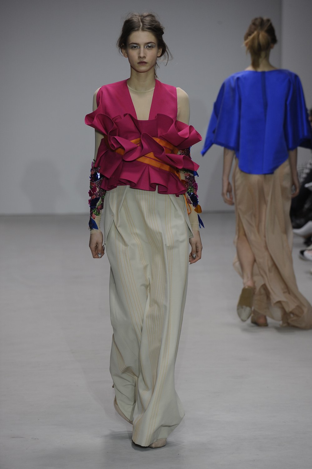 MA Fashion Design Technology Womenswear with Nina Galbé-Delord. Image by Roger Dean.