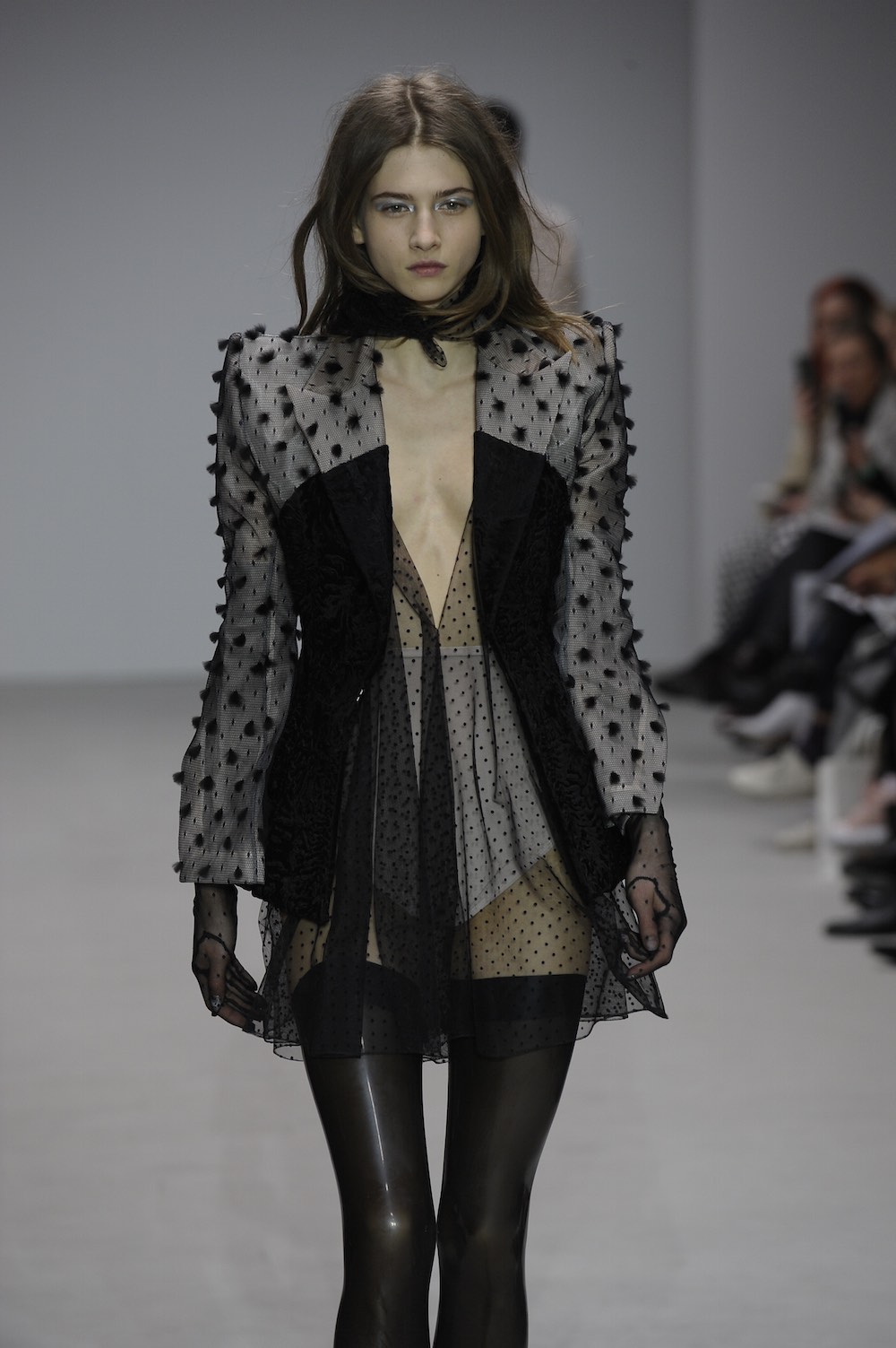 MA Fashion Design Technology Womenswear graduate Dmitry Gotsfrid. Image by Roger Dean.