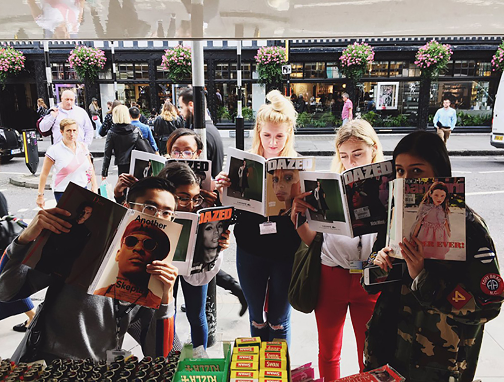 London on a shoestring budget. Image courtesy of LCF student Nicky Chan